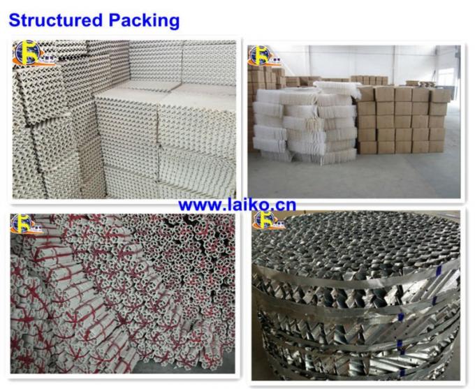 316 Métiers métalliques en treillis métallique 750Y Pour la colonne de distillation 1